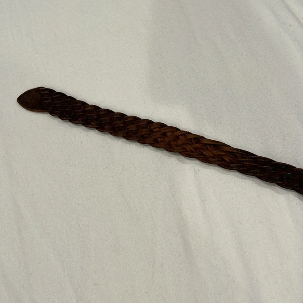 Cole Haan Brown Weave Belt